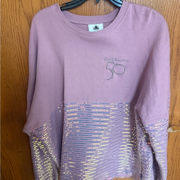 Disney Other - Disney Pink Spirit Jersey 50th Anniversary Sweatshirt
